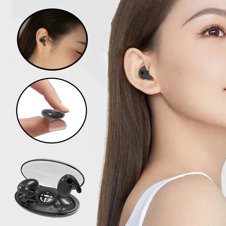 Bluetooth-Schlafkopfhörer | zum Tragen im Liegen, mit Ladecase | für Seitenschläfer | DreamTone