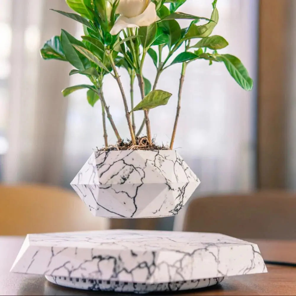 Blumentopf | Um 360° Drehbar | Skulpturales, Schwebendes Design | AeroPlant