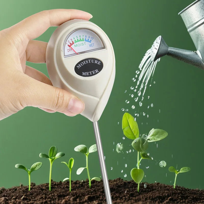 Bodenfeuchtigkeitsmesser Pflanzen | Sofortanzeige 1–10 Skala | Ohne Batterie | Soilcheck