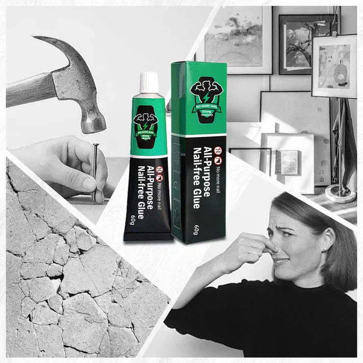 Bohrfreier Montagekleber | Wasserfest | Für Haken Regale Fliesen | WallBond