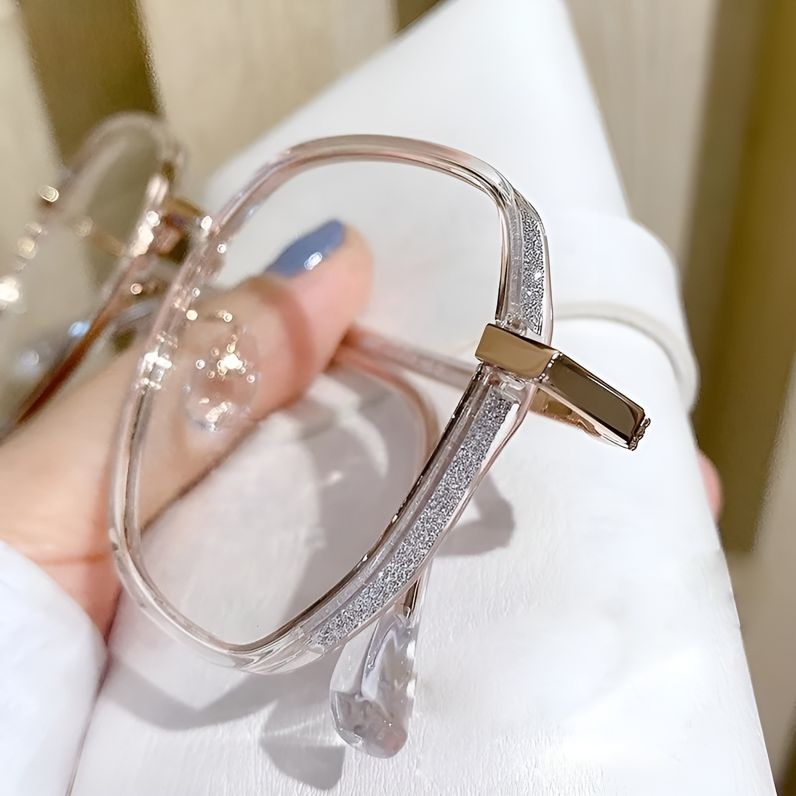 Brille | Entspiegelt und kratzfest | Leichter Rahmen Komfort | ClearGuard