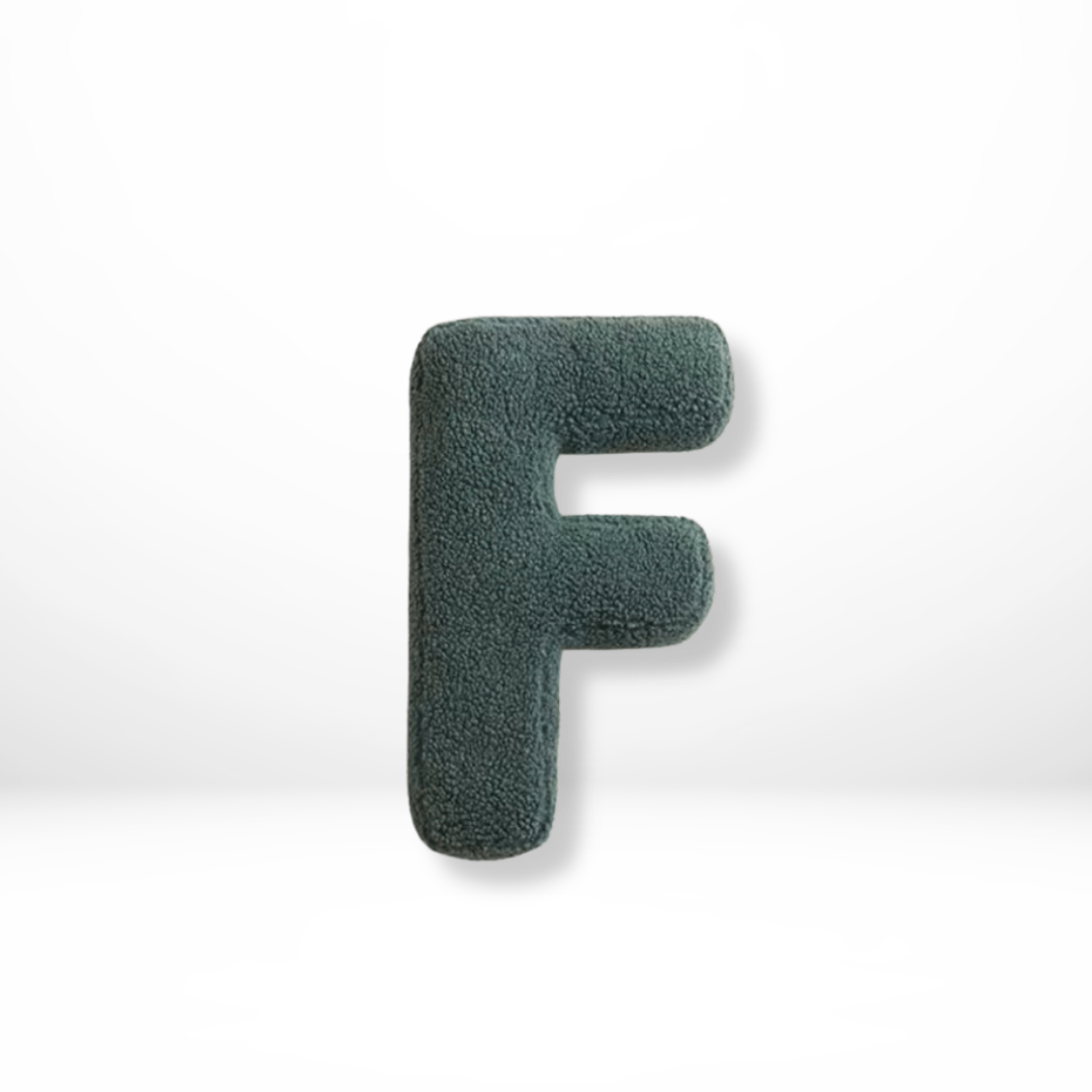 Buchstaben Kissen | Dekokissen Alphabet | Samtweich personalisierbar | Alphora