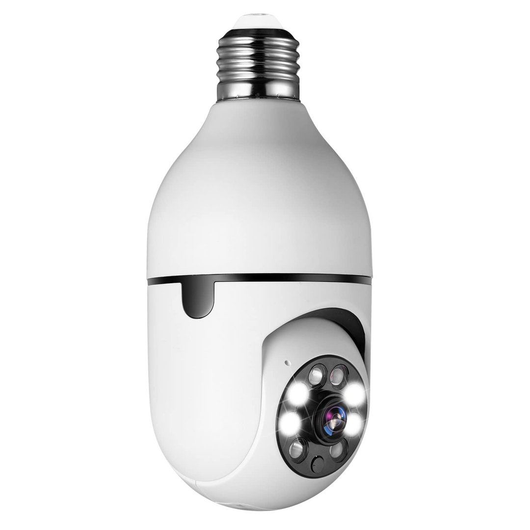 CCTV Kamera | 360° Rundumsicht | Full HD Nachtsicht | BulbCam360