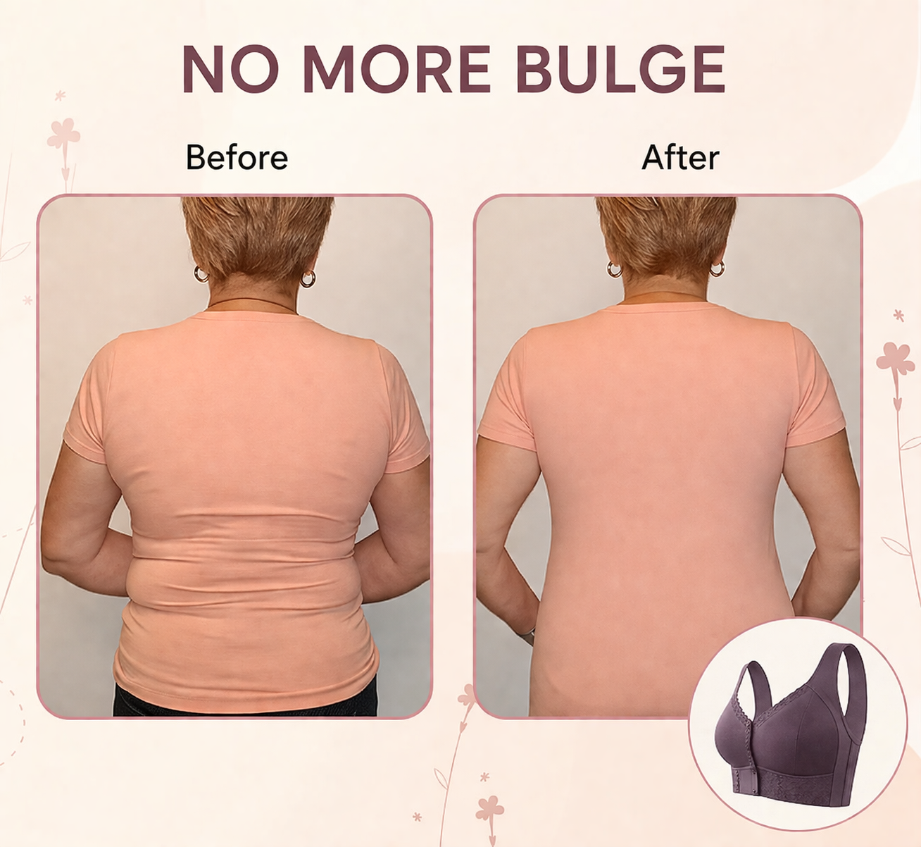 BH | Frontlukning | Blød bomuld | EasyLift BH