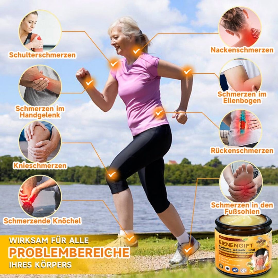 Creme Salbe | Bienengiftcreme Pflege | Hyaluron Kollagen Formel | BeeLixir