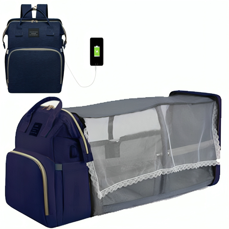 CribPack™ | Tragen Sie alles, was Ihr Baby braucht - und auch ein Bett!