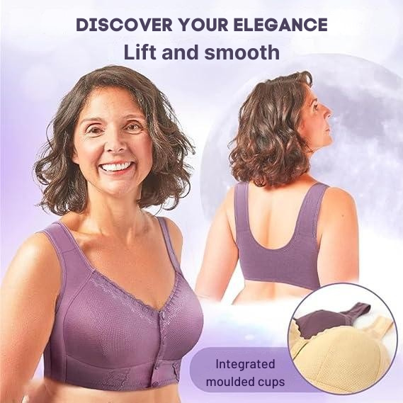 BH | Frontlukning | Blød bomuld | EasyLift BH