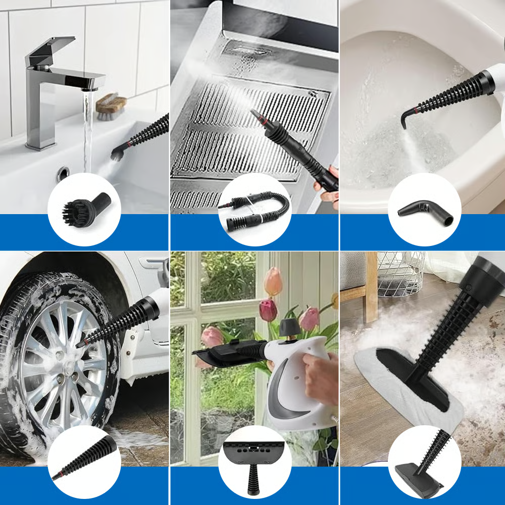 Dampfreiniger | Hochtemperatur Dampf gegen Schmutz | Reinigung ohne Chemie | SteamClean