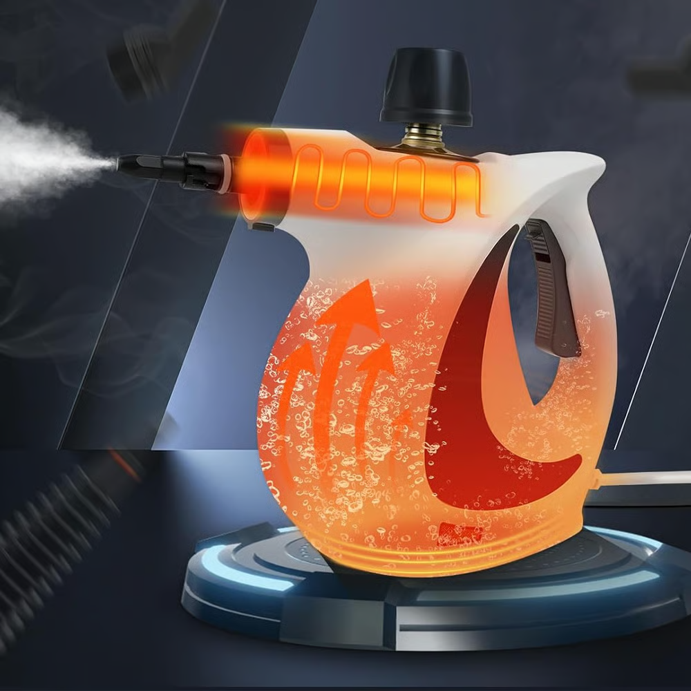 Dampfreiniger | Hochtemperatur Dampf gegen Schmutz | Reinigung ohne Chemie | SteamClean