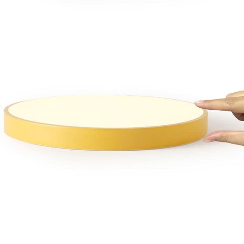 Deckenleuchte | Runde LED-Einbauleuchte | Metall | Eterna