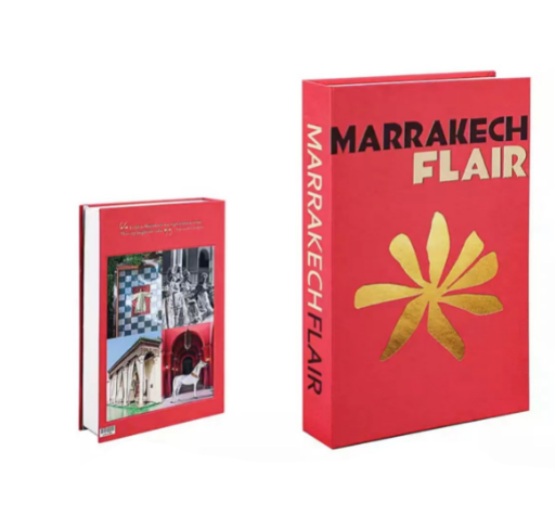 Dekobücher aus Papier 26 x 17 x 4 cm | 12 Designs wählbar | Stilvolle Tischdeko für Wohnzimmer, Regal und Beistelltisch 14