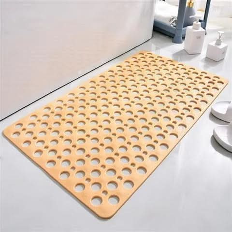 Duschmatte rutschfest PVC mit TPE | Saugnäpfe | Wasserablauf-Löcher | | Gripflow