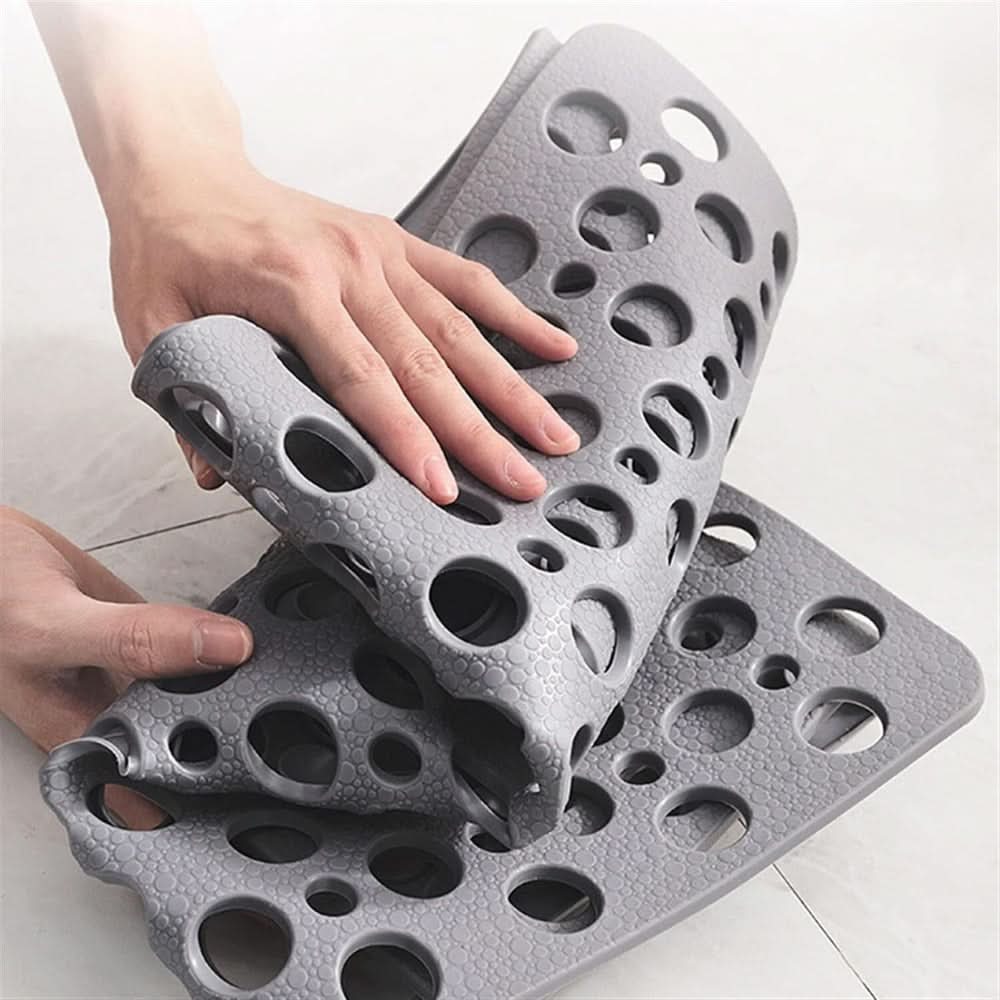 Duschmatte rutschfest PVC mit TPE | Saugnäpfe | Wasserablauf-Löcher | | Gripflow
