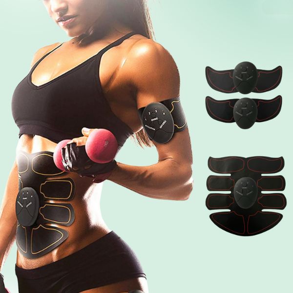 EMS Muskeltrainer | Effektives Training Zuhause | USB-aufladbar | Muscleva