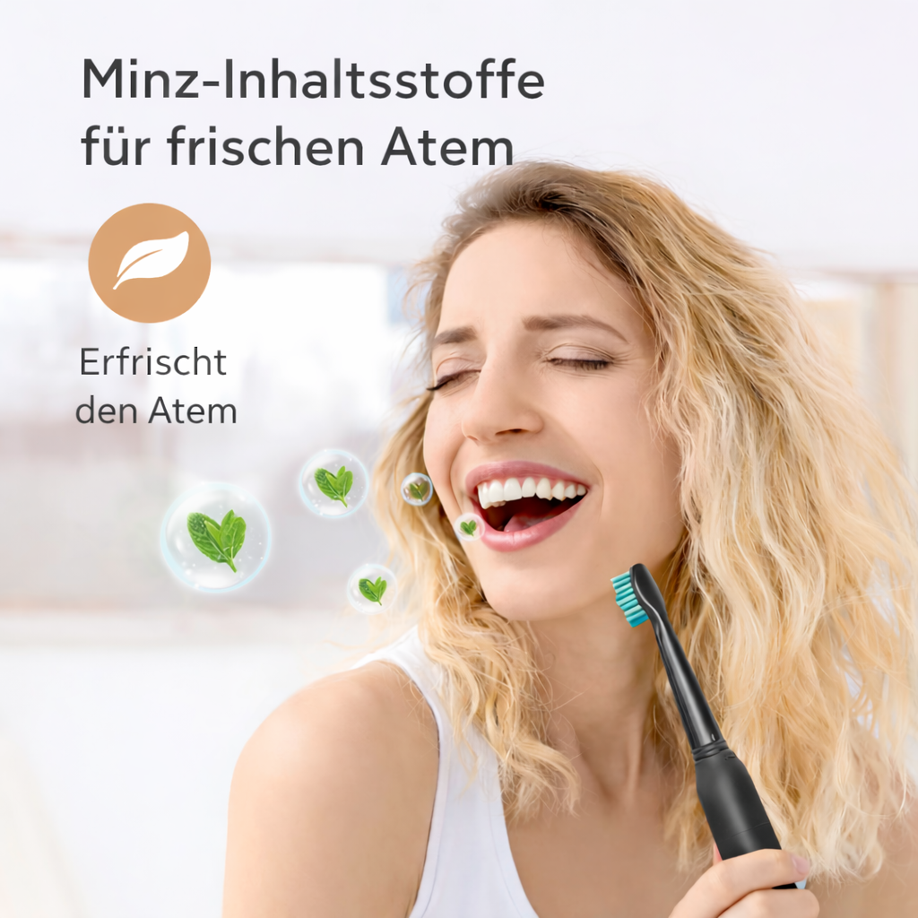 Elektrische Schallzahnbürste | 5 Reinigungsmodi | 30 Tage Akku | USB-aufladbar | FairyWill