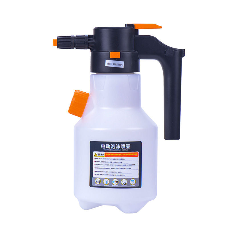 Elektrische Schaumsprühflasche | Dicht haftender Reinigungsschaum | Verstellbare Düse | CleanJet