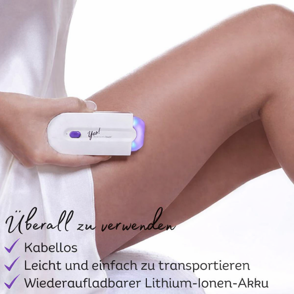 Elektrisches Haarentfernungsgerät für Frauen | Schmerzfreie Mikro-Oszillationstechnologie | LaserRemover