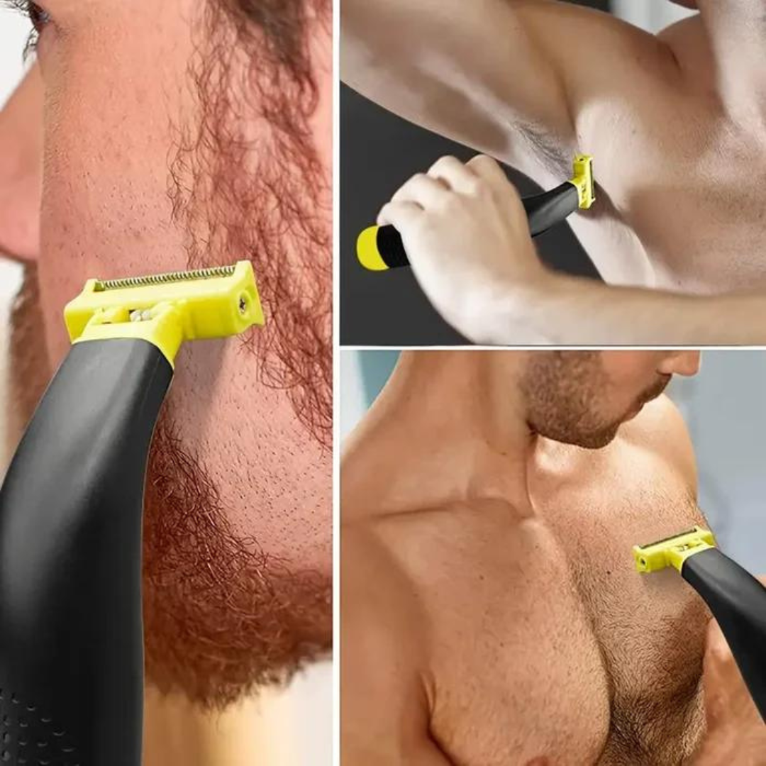 Elektrorasierer für Männer | Wasserdichter, über USB aufladbarer Trimmer | TrimEdge