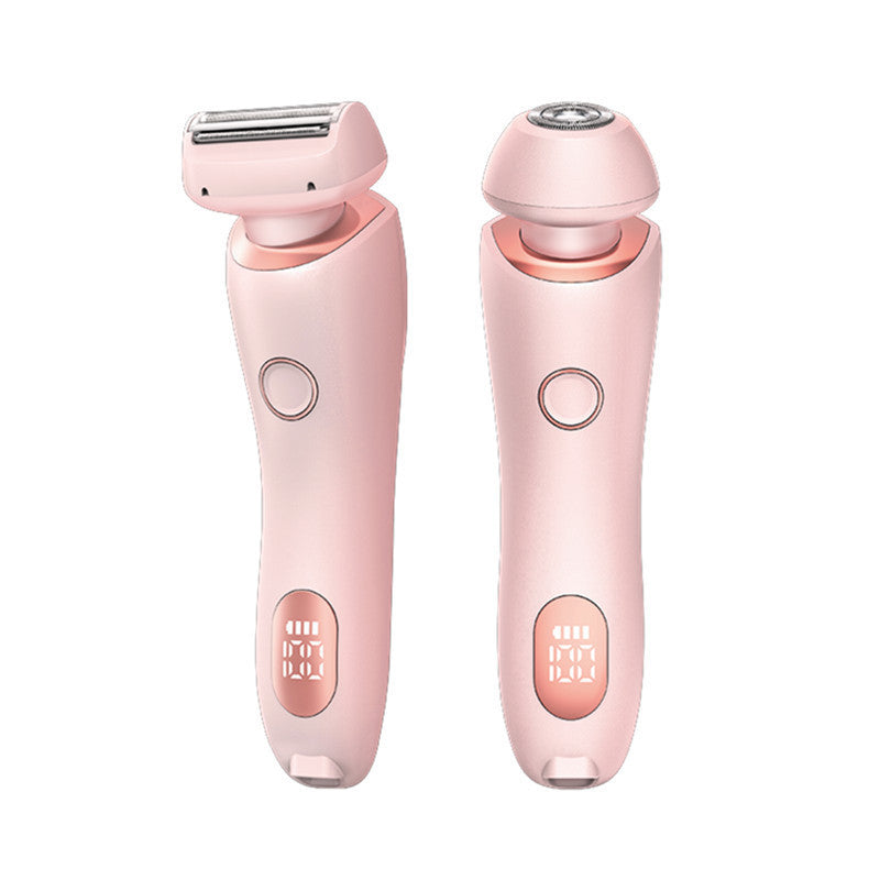 Epilierer und Rasierer | 2-in-1 Damenrasierer | Wechselköpfen & LED-Anzeige | VelaSkin