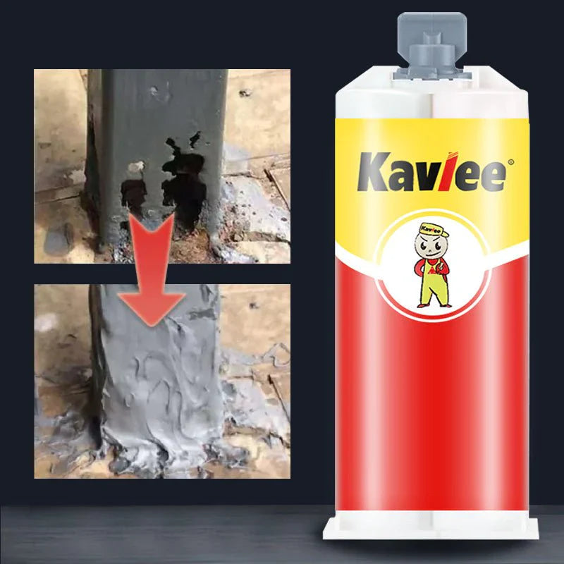 Epoxidkleber für Metall | Holz Glas Kunststoff Keramik | Druckfest 82–95 MPa | SteelBond
