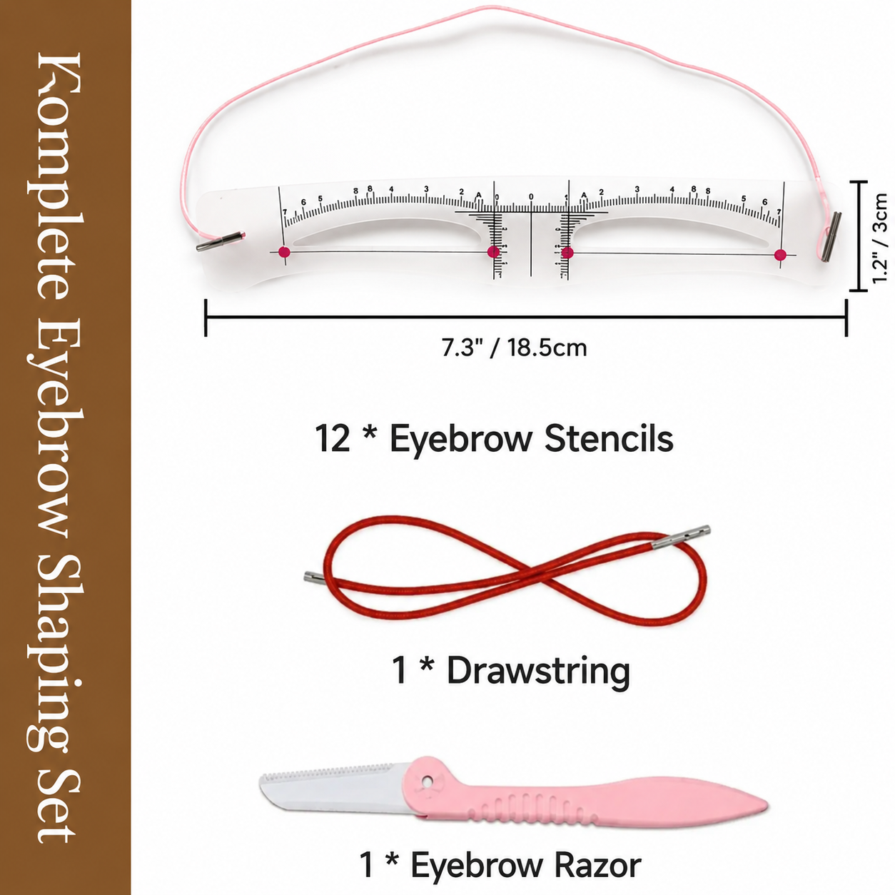 EverArch™ Augenbrauen-Set – Forme in Sekunden atemberaubende, symmetrische Brauen