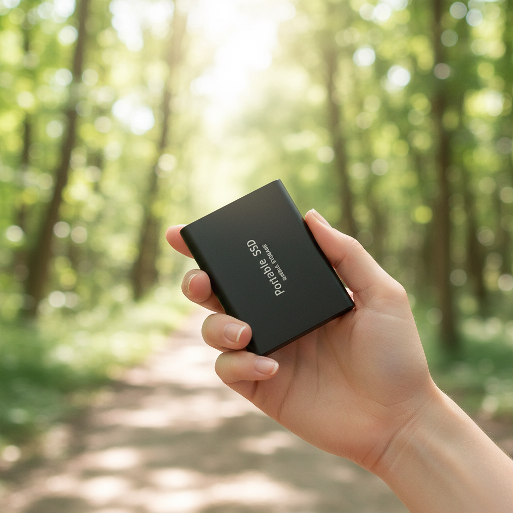 Externe SSD Mit 128GB | Schnelle Datensicherung | USB C Verbindung | DataPulse