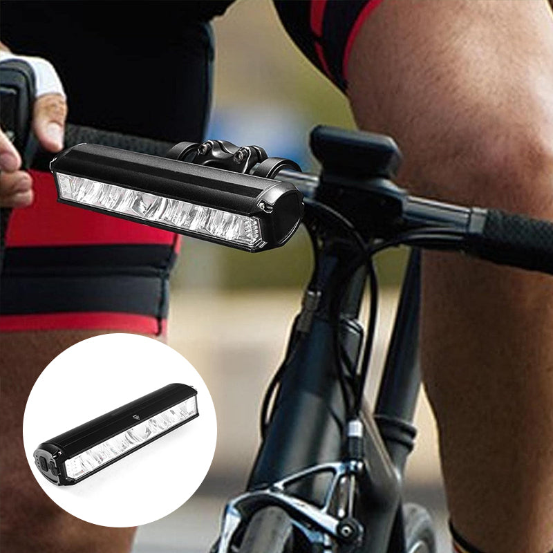 Fahrradbeleuchtung | 180-Grad-Abstrahlwinkel | Batterieanzeige | NightBeam