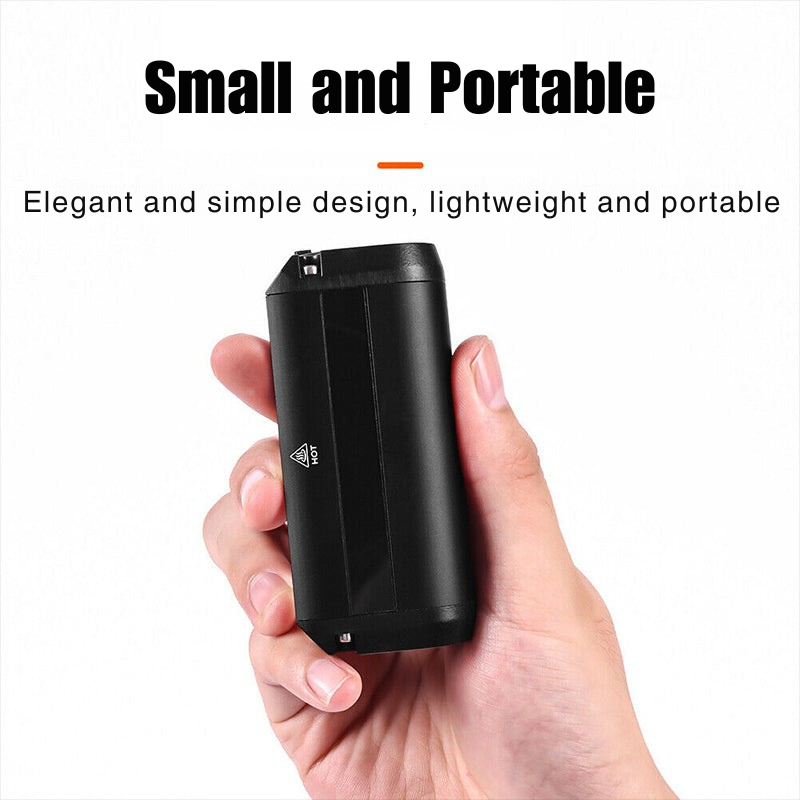 Fahrradbeleuchtung | 180-Grad-Abstrahlwinkel | Batterieanzeige | NightBeam