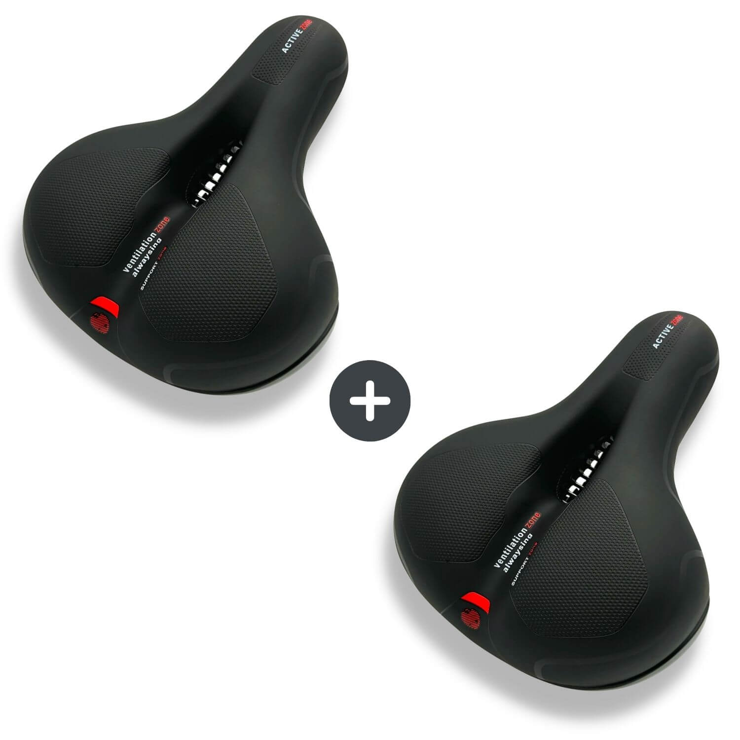 Fahrradsattel | Ergonomischer Komfort | Stoßdämpfend | RideRelief