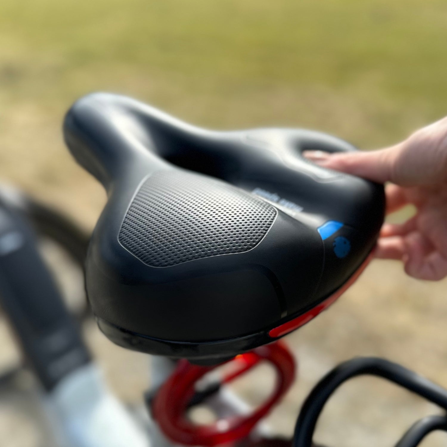 Fahrradsattel | Ergonomischer Komfort | Stoßdämpfend | RideRelief