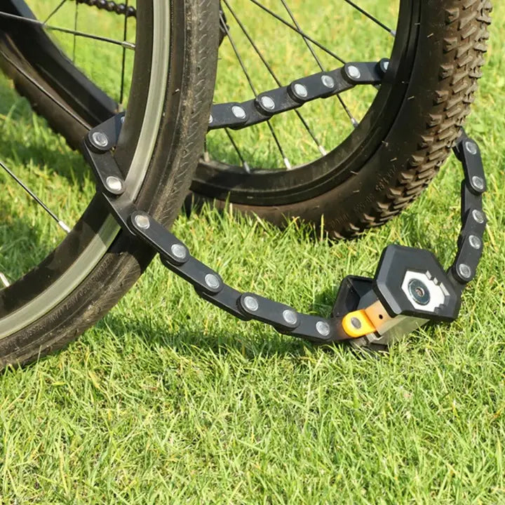 Fahrradschloss | Bohrfest | Kompakt und Faltbar | LockTrail