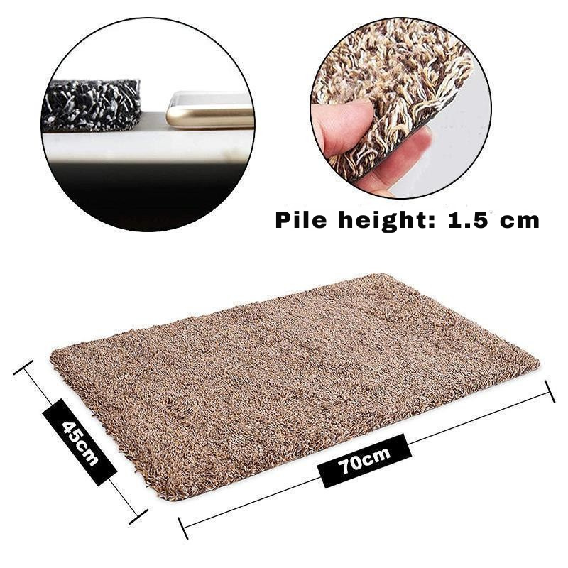 Magická savá rohož na nečistoty | 4násobná absorpce vody | Mikrovlákno, protiskluzová | Cleanstep