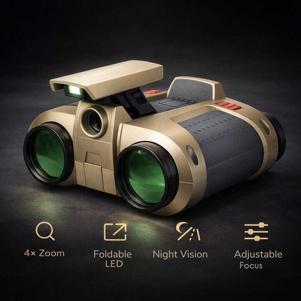 Fernglas | Klare Nachtsicht | Robust und benutzerfreundlich | NachtWandler