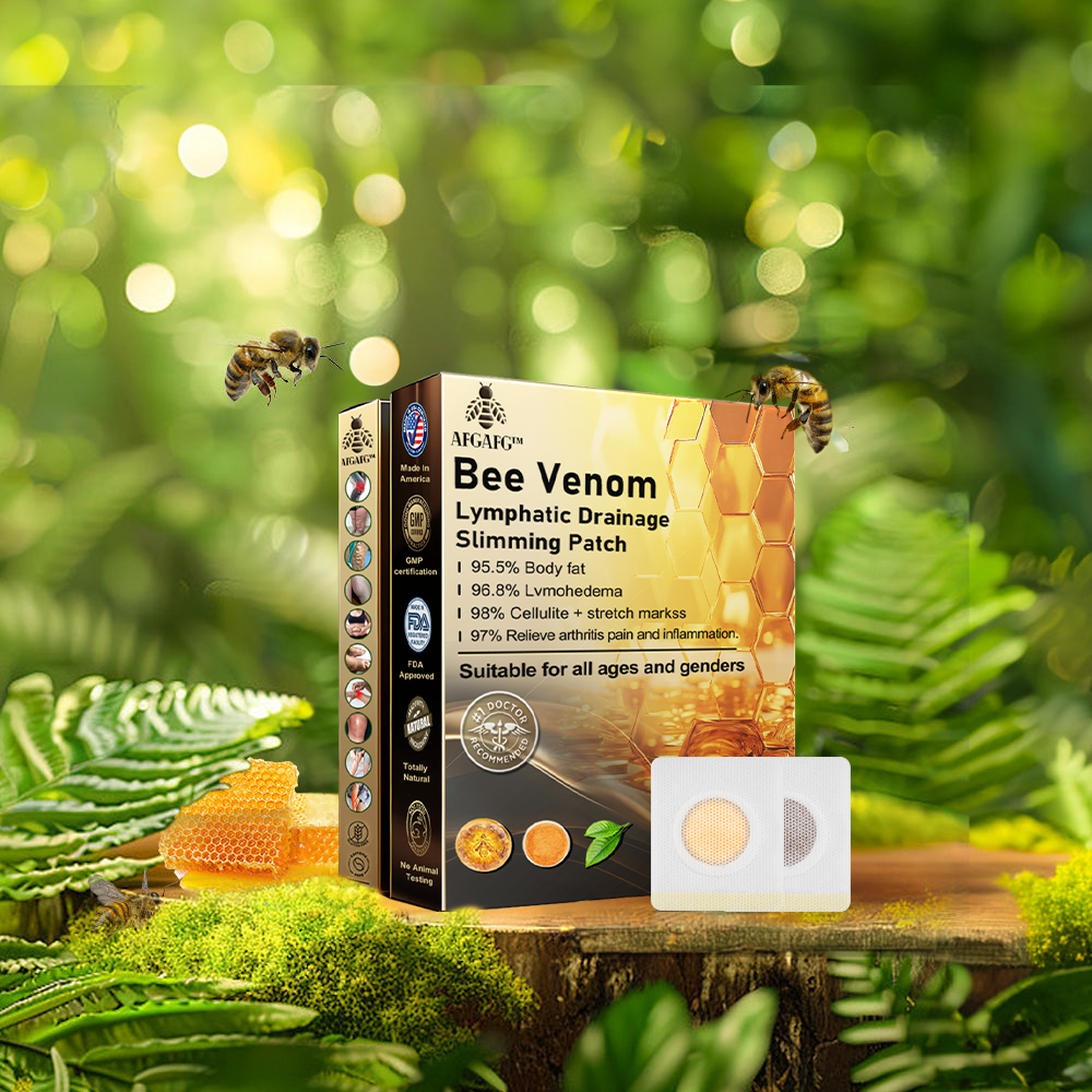 Fettverbrenner | Bienengift Kräuterextrakte | Transdermale Figurpflege | BeeSlim Patch