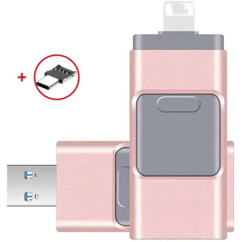 Flashdrive USB | Multi-Connector-Smartphone-Speicher | MemoryGo