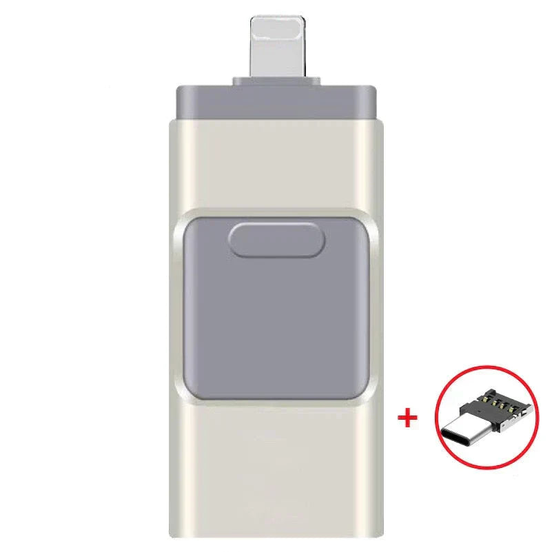 Flashdrive USB | Multi-Connector-Smartphone-Speicher | MemoryGo