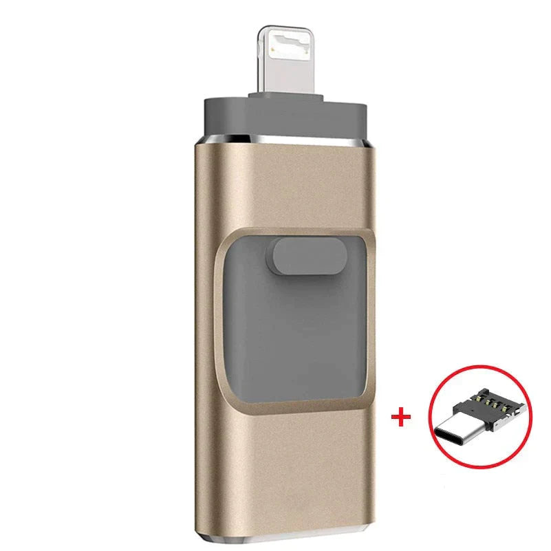 Flashdrive USB | Multi-Connector-Smartphone-Speicher | MemoryGo