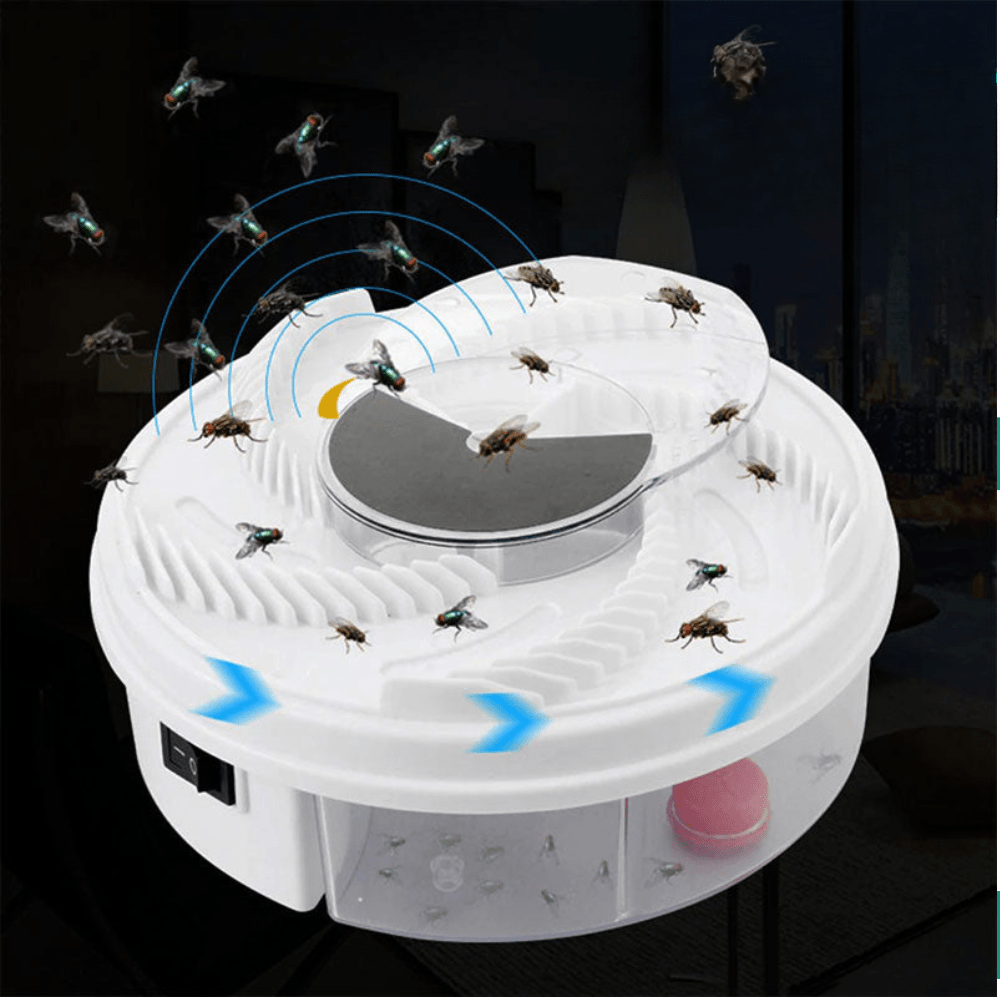 Fliegenfänger elektrisch USB | Geräuscharmer Betrieb | Ohne Chemie | Buzzoff