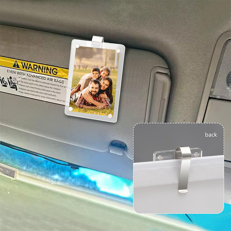 Fotoclip für die Sonnenblende im Auto | Für Fotos 8,9x5,8 cm | Universell | SnapView
