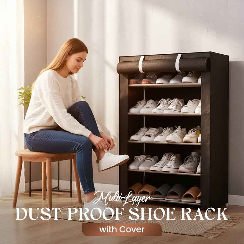 Freistehender Schuhschrank | Werkzeugfrei | Platzsparend | TidyRack