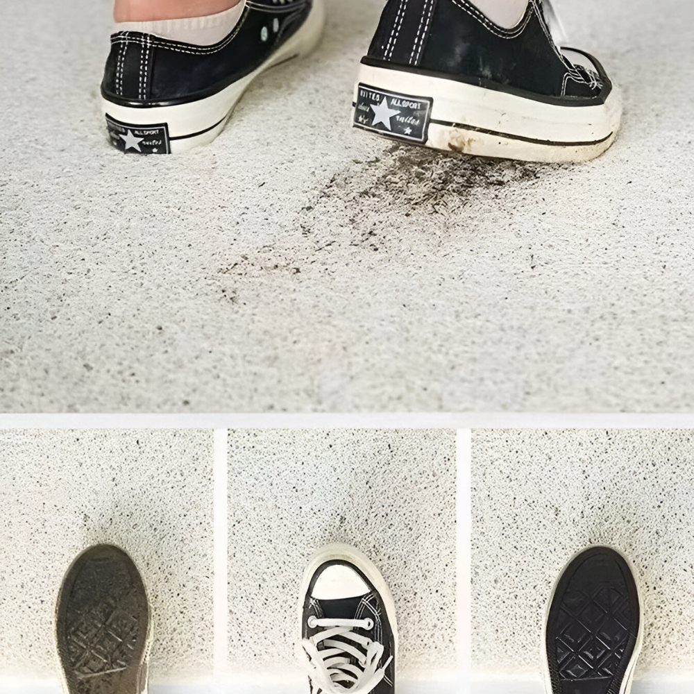 Fußmatte | Rutschfest für sicheren Halt | Nimmt Schmutz und Feuchtigkeit auf | Entrivo