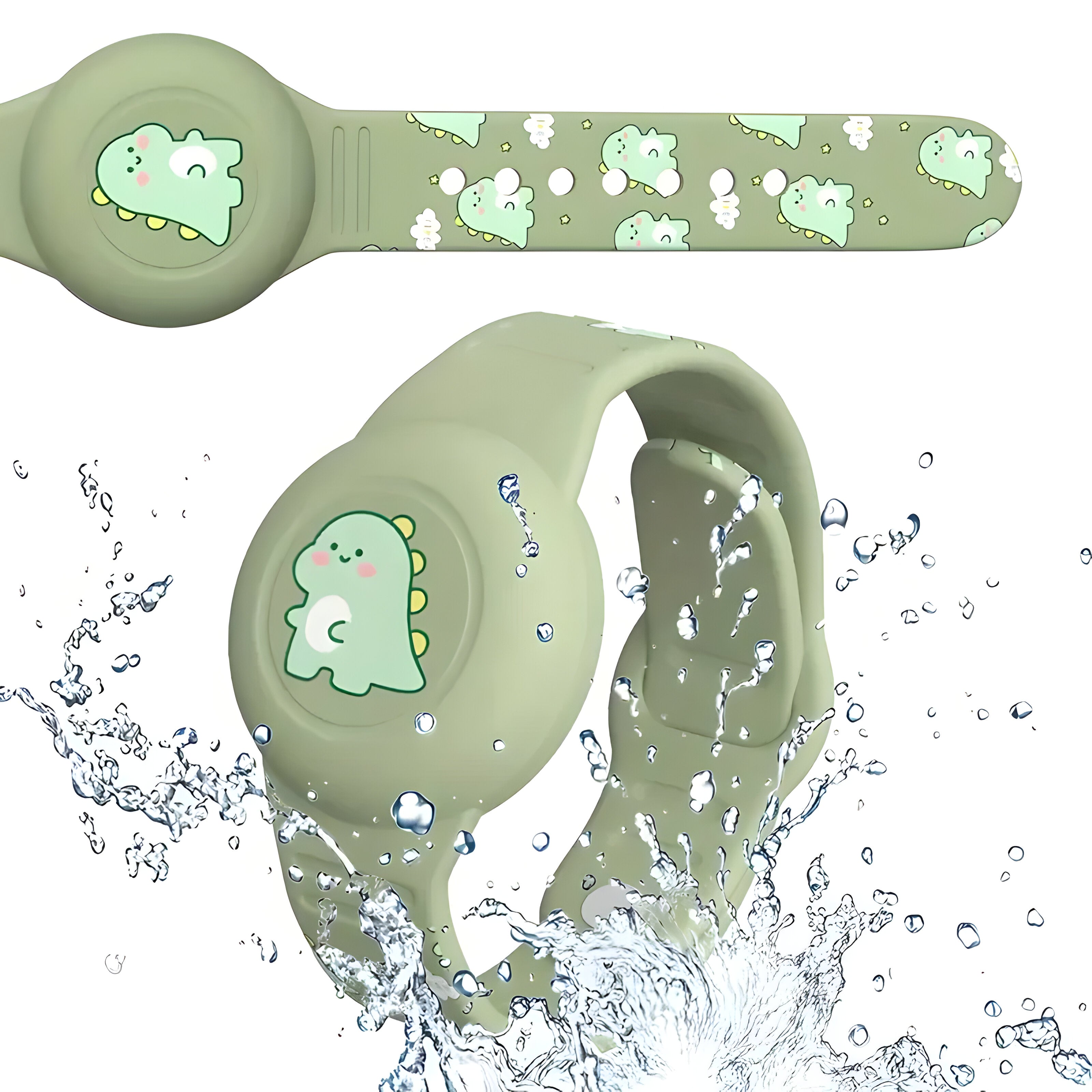 GPS | Kinderarmband | Standortverfolgung | Verstellbares Silikonarmband | KidLoca