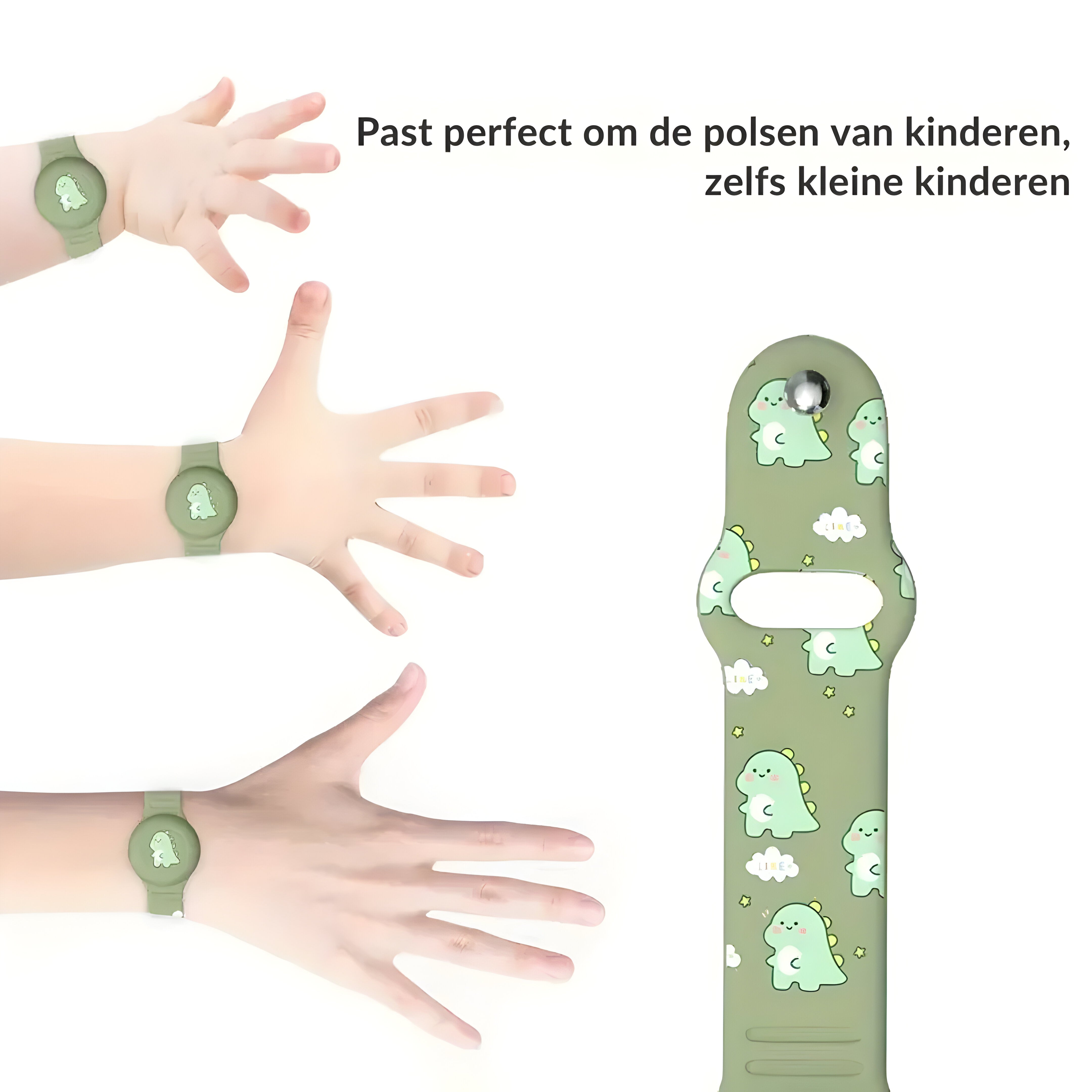 GPS | Kinderarmband | Standortverfolgung | Verstellbares Silikonarmband | KidLoca