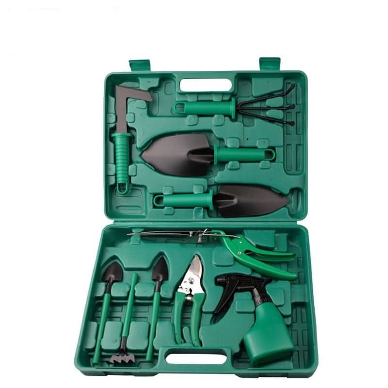 Gartengeräte-Set |10 Teile aus Edelstahl und ABS | Ergonomisch | TerraSet