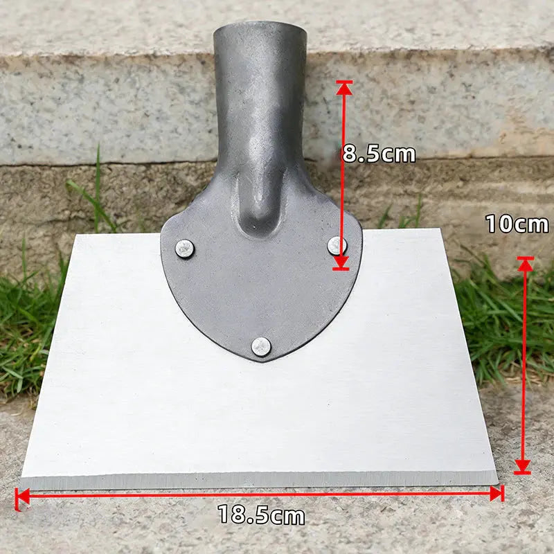 Gartenhacke | Breite Stahlklinge | Schub und Zug | WeedScrape