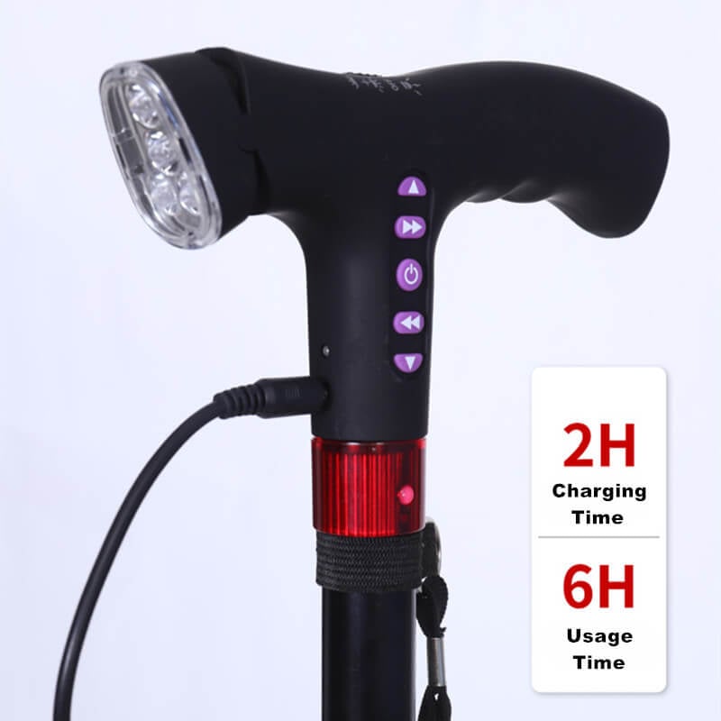 Gehstock | Sturzalarm | Höhenverstellbar | SmartCane