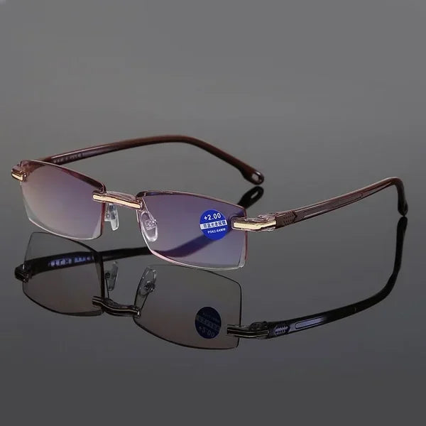 Gleitsichtbrille | Scharfe Sicht in der Nähe und in der Ferne | Randlos und ultraleicht | VisionClear