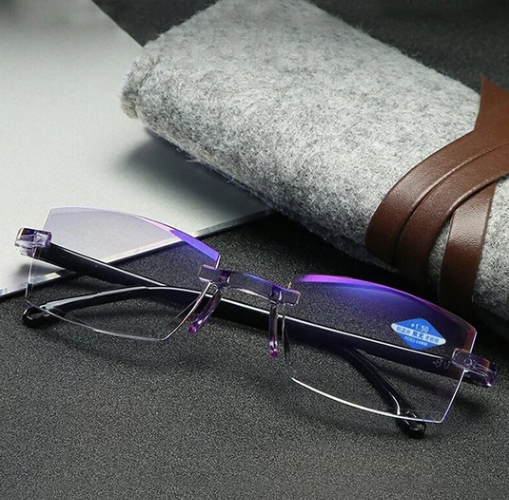 Gleitsichtbrille | Scharfe Sicht in der Nähe und in der Ferne | Randlos und ultraleicht | VisionClear