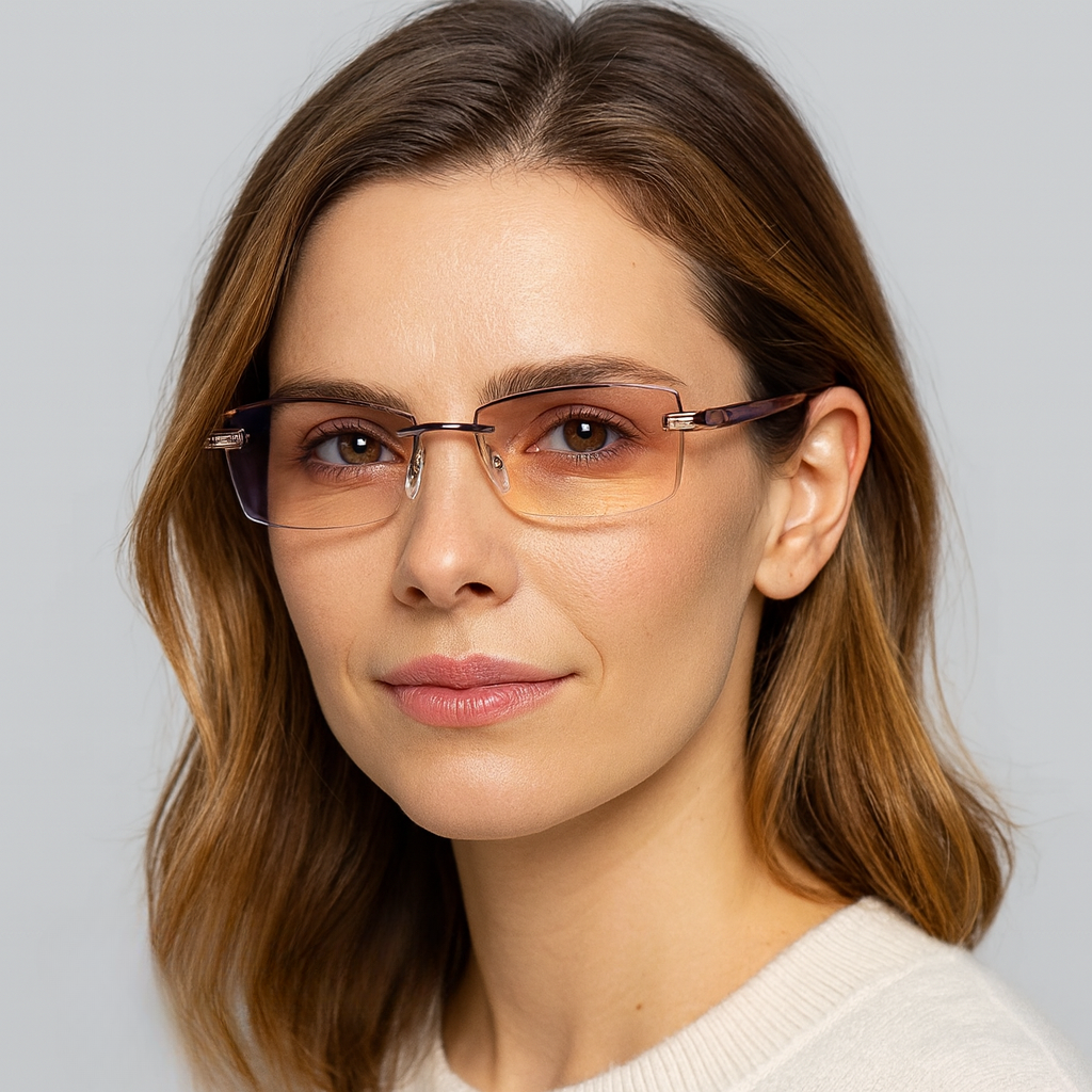 Gleitsichtbrille | Scharfe Sicht in der Nähe und in der Ferne | Randlos und ultraleicht | VisionClear