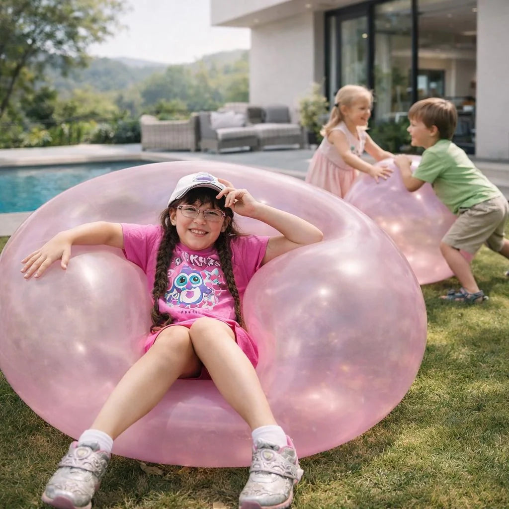 Gummiball | Aufblasbarer Ball für Kinder | Reißfest | Bouncio